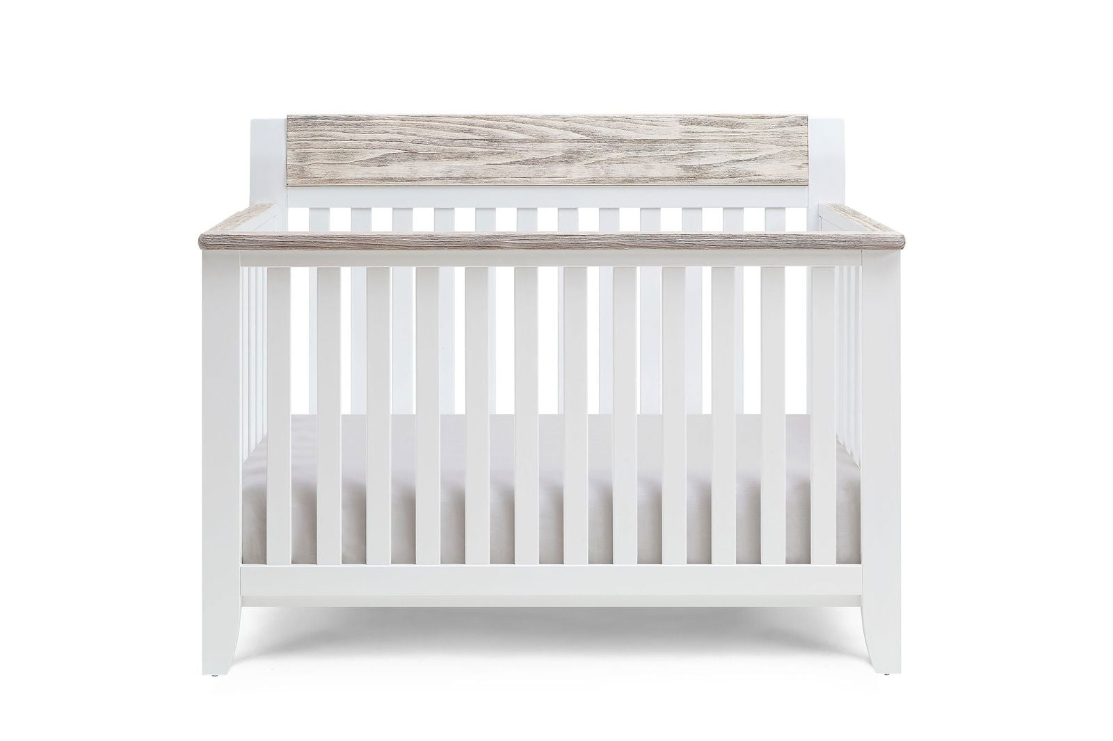 Hayes 4-in-1 Convertible Crib White/Natural - Natural CuteNest