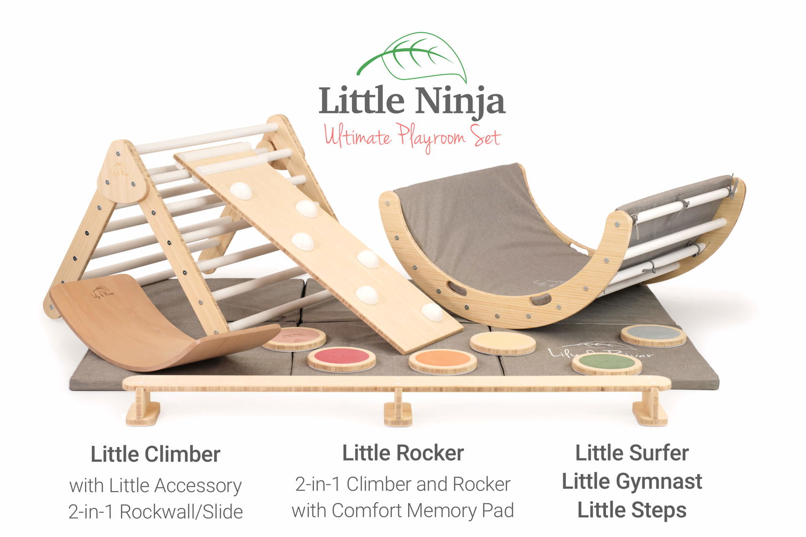 Little Ninja Playset - Natural CuteNest