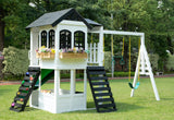 Reign Two Story Playhouse - Natural CuteNest