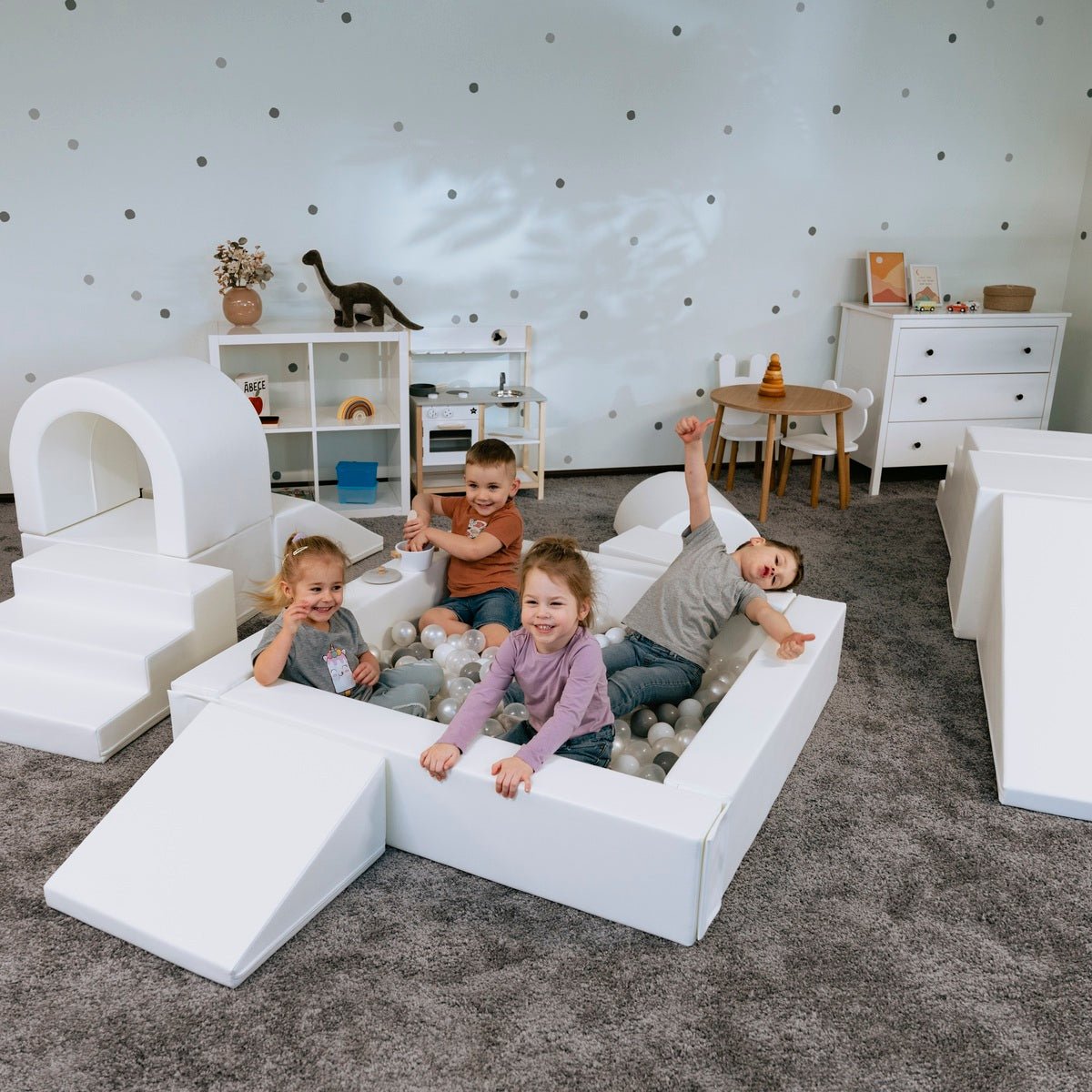 Soft Play Party Set-Building-IGLU Soft Play-white-Natural CuteNest