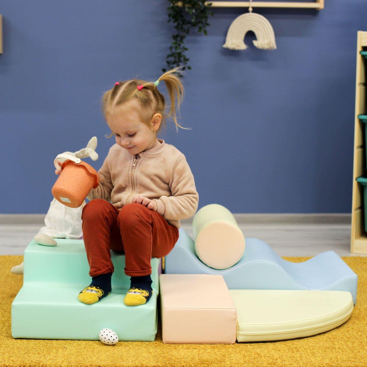 Soft Play Set - Explorer-Climber-IGLU Soft Play-light pastel-Natural CuteNest