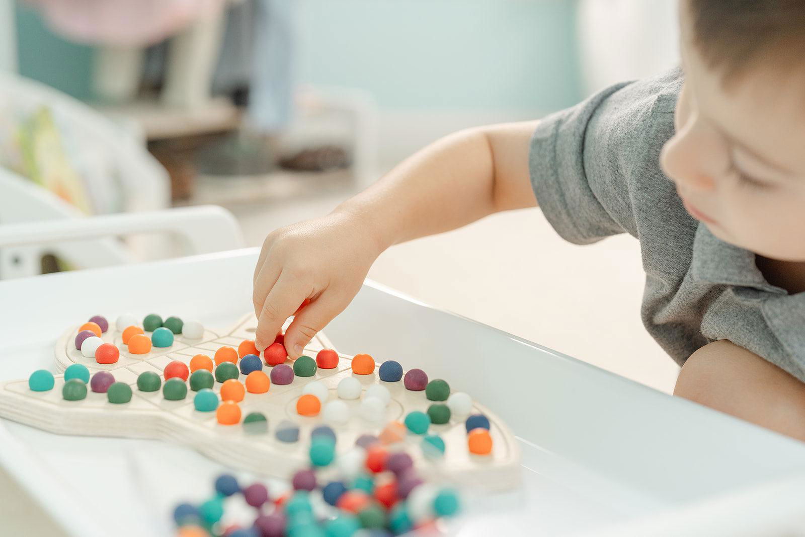 The Rocketship Activity Board - Natural CuteNest