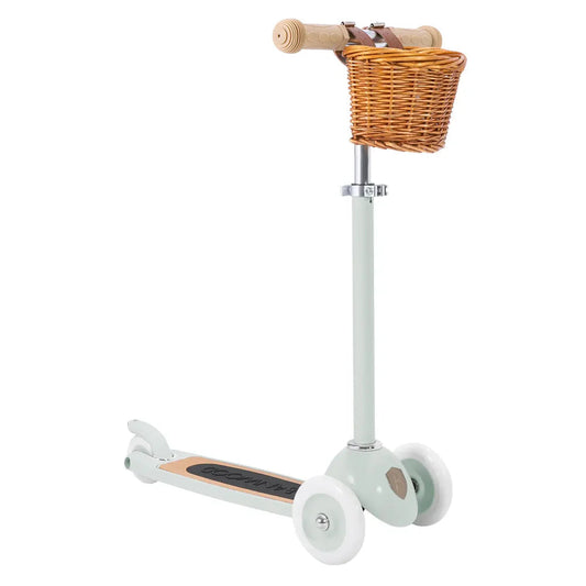 Three Wheel Scooter - Mint - Natural CuteNest