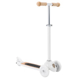 Three Wheel Scooter - White - Natural CuteNest