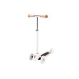 Three Wheel Scooter - White - Natural CuteNest