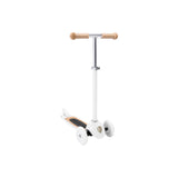 Three Wheel Scooter - White - Natural CuteNest