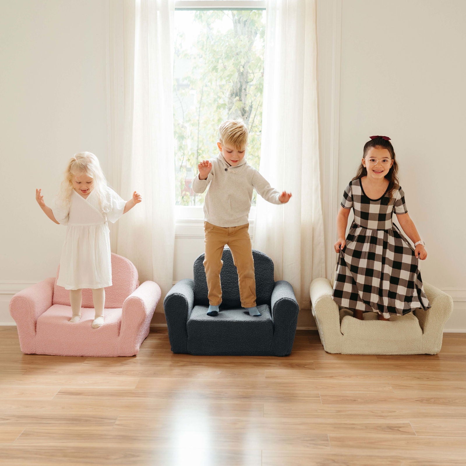 Tiny Land® Afternoon Couch in Cream - Natural CuteNest