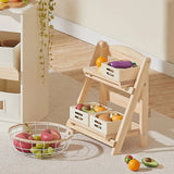 Tiny Land® Versatile Wooden Rack - Natural CuteNest