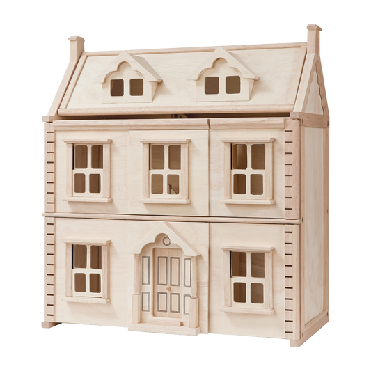 Victorian Dollhouse - Natural CuteNest