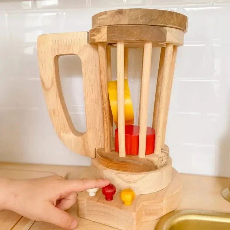 Wooden Blender - Natural CuteNest