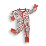 ZIP ROMPER - Happiness - Natural CuteNest